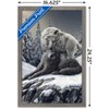 Trends International Lisa Parker - Snow Kisses Framed Wall Poster Prints - 3 of 4