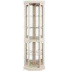 YOOCOZZ Lighted Corner Curio Cabinet – Display Case for Living Room, Antiques, Wine & Bar Glasses (Elegant Lighted Design) - 2 of 4