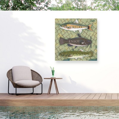 "Water Side 2" Outdoor Canvas