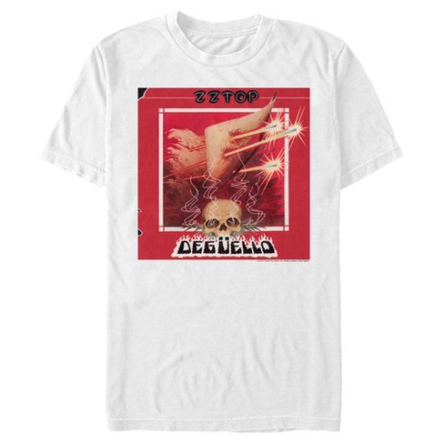 Men's Zz Top Deguello T-shirt - White - Medium : Target