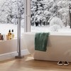 Freestanding Bathtub Faucet, Floor Mount Tub Filler with Hand Shower, 360° Swivel Spout, Single Handle Bathroom Tub Faucet for Cleaning, Bathing - 3 of 4