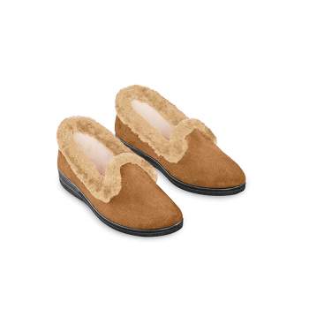 Collections Etc Slip On Cozy Slippers