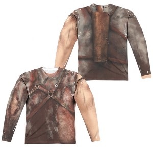 Men's Army Of Darkness Ash Costume Long Sleeve Costume T-Shirt - 1 of 4