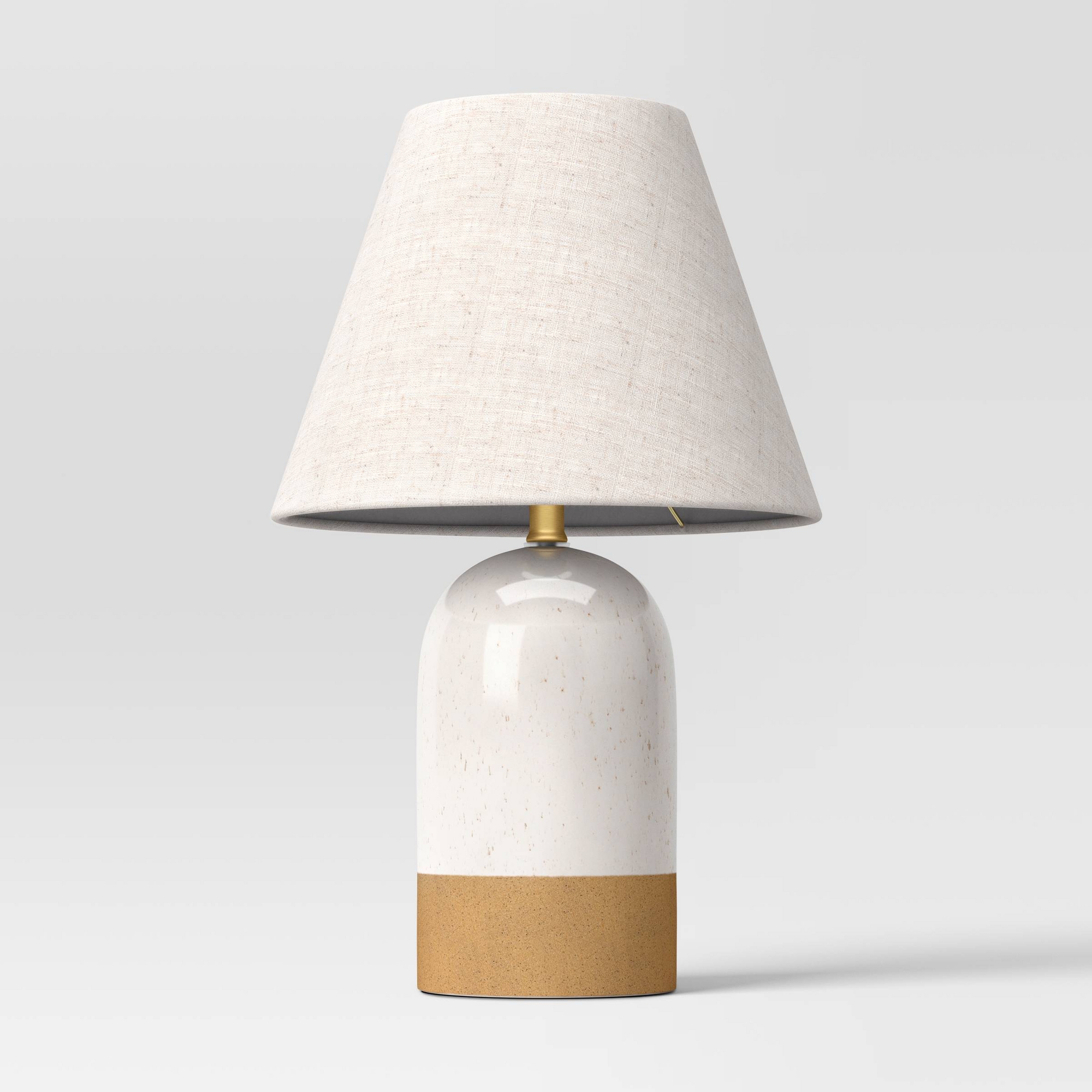 Ceramic Table Lamp Cream/Tan - Room Essentials™