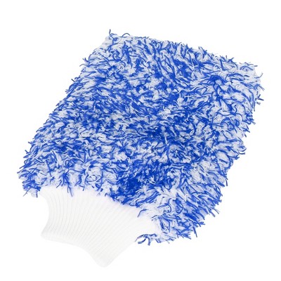 thumbnail image 2 of Chenille Car Wash Mitt (2-Pack) - Scratch-Free Microfiber Mitts For Safe Washing | Double-Sided Thick Design 2 of 3