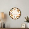 Creative Products Give Thanks Every Day 20 x 20 Round Brown Framed Print - 4 of 4