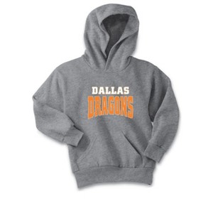 Kids Dallas High School Dragons Name Classic Fleece Hoodie