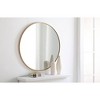 Elegant Lighting Metal frame Round Mirror 36 inch Brass finish - 4 of 4
