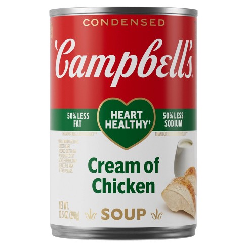 Campbell's Condensed Healthy Request Cream Of Chicken Soup - 10.5oz ...