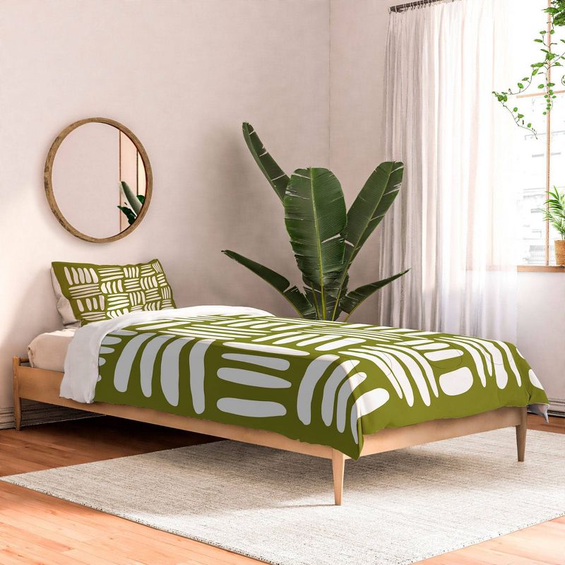 Summer Sun Home Art Boho Cotton Comforter Set - Deny Designs, 3 of 6