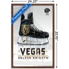 Trends International NHL Vegas Golden Knights - Drip Skate 20 Framed Wall Poster Prints - 3 of 4