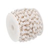Unique Bargains Faux Pearl Beading Chain with Spool for DIY Necklace Bracelet - 3 of 4