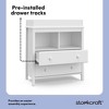 Storkcraft Alpine 2-Drawer Dresser with Changing Table Topper - 3 of 4