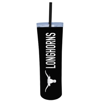 NCAA Texas Longhorns 18oz Stainless Steel Skinny Tumbler