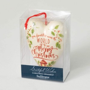 Friendship Heart Gift Ornament Multicolor 5"H - 1 of 3