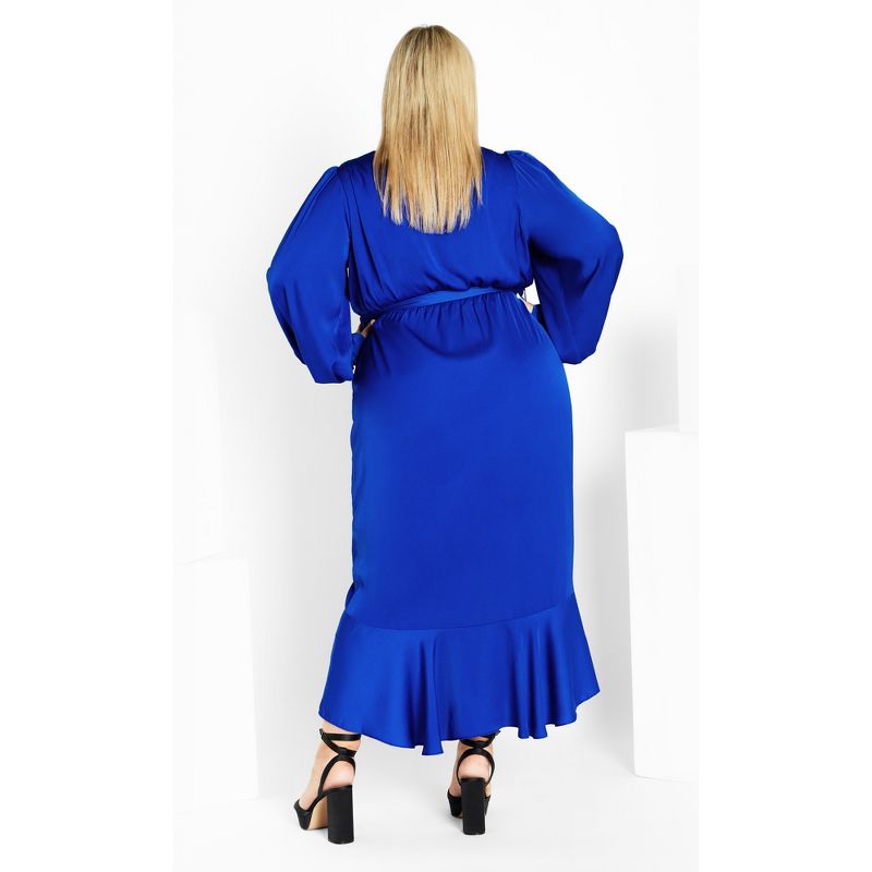 Women's Plus Size Ophelia Maxi Dress - ultra blue | CITY CHIC, 2 of 7
