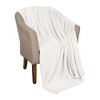 Diamond Flannel Embossed Fleece Blanket by Blue Nile Mills - 2 of 4