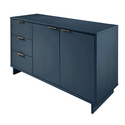 Granville 55" Midnight Blue MDF Modern Sideboard