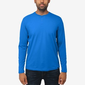 X RAY Men's V-Neck & Henley Long Sleeve T-Shirt - 1 of 4