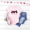 Simply Sage Market Women's Peace Love Cupid Short Sleeve Graphic Tee - 3 of 4