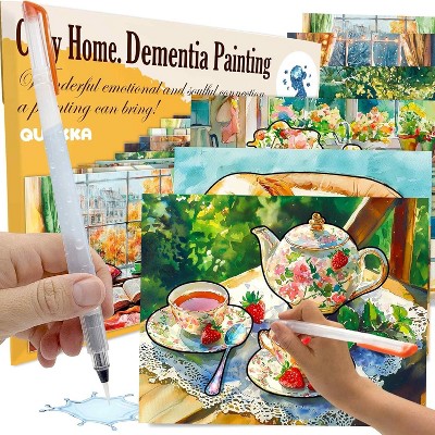 QUOKKA 10PACK Water Painting Dementia Activities for Seniors