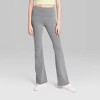 Women's High-Waisted Flare Leggings - Wild Fable™ Heather Gray - image 2 of 3