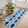 Area Rugs for Living Room Washable Floral Stain Resistant Rug Non-Slip for Bedroom Backing Rugs - 3 of 4