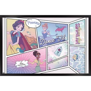Trends International Disney Princess: Manga - Panels Framed Wall Poster Prints - 1 of 4