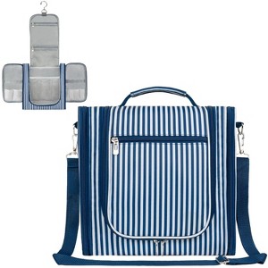 Extra Large Toiletry Bag Travel Bag for Women Men, Hanging Cosmetic Organizer - 1 of 4