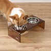 THE LICKER STORE Keaton Modern Acrylic Rectangular Elevated Pet Feeder - 2 of 4