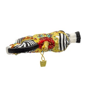Kurt Adler Bellissimo Glass Zebra Carousel Ornament : Target
