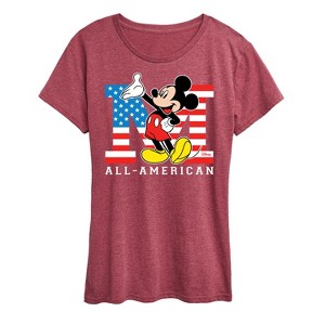 Women's - Disney - Americana Short Sleeve Graphic T-Shirt - 1 of 4