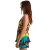 Just Love Tie Dye Pajama Short Set with Ruffle Detail | Womens PJ Set - 2 of 3