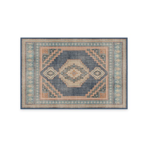 Ruggable Rayne Washable Bohemian Flatwoven Area Rug : Target