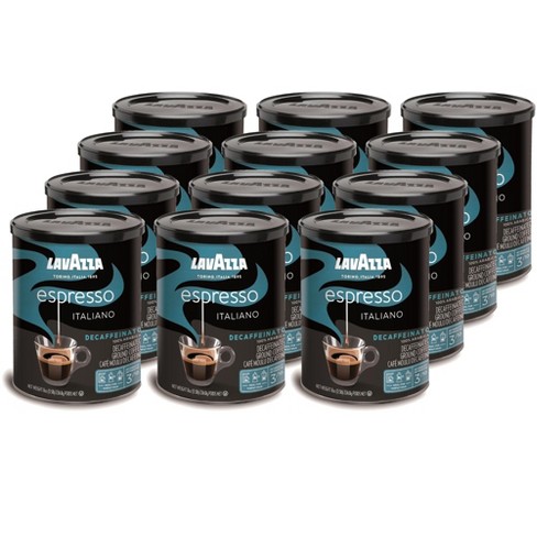 Lavazza Espresso Italiano Ground Coffee Blend, Medium Roast, 8-Ounce Cans  (Pack Of 6) & Espresso Italiano Ground Coffee Blend, Medium Roast, 8-Ounce  Cans,Pack Of 4 (Packaging May Vary) 