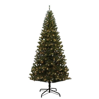 Celebrations 7 Ft. Full Led 460 Lights Frosted Sunndal Fir Christmas Tree :  Target