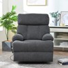 KTMBDW Power Lift Recliner Chair with Extended Footrest for Elderly People, Infinite Position, Remote Control, Cup Holders, Side Pockets - 3 of 4