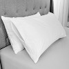 AllerEase 2-Pack Waterproof Pillow Protector - White (Standard/Queen) - image 4 of 4