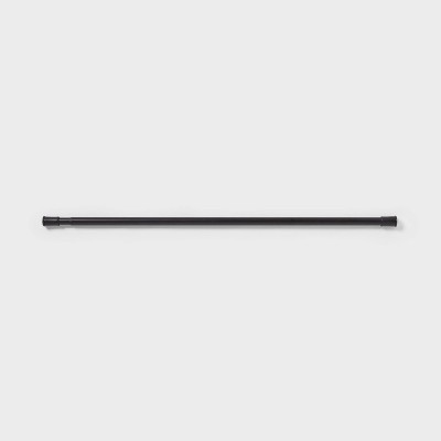 72" Shower Tension Rod Black - Room Essentials™