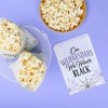 Big Dot of Happiness Goth Girl Paper Treat Bags, Black & Purple Party Individual Candy Snack Favors, Greaseproof White Sandwich Cookie Bags - 25 Count - 3 of 4