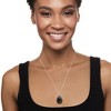 Ross-Simons 5.20 ct. t.w. Black Spinel Pendant Necklace in Sterling Silver Size - 2 of 3