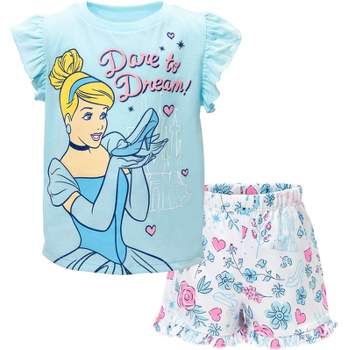 Disney Moana Big Girls Graphic T-shirt And Leggings Outfit Set Paisley Blue  14-16 : Target