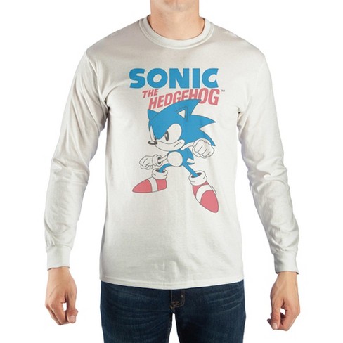 Sonic The Hedgehog Classic Long Sleeve T Shirt Medium