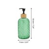 Unique Bargains Durable Cylinder Argyle Soap Dispenser 1 Pc - 4 of 4