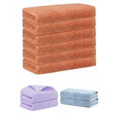 REGALWOVEN Striped Soft Absorbent Bathroom Cotton Towel Set 3 Pcs