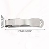 Unique Bargains Nail Clippers Nail Cutter for Nail Care for Thick Nail Silver Tone Stainless Steel 1 Pc - 4 of 4