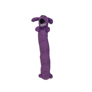Multipet Loofa Plush Dog Toy Purple - 1 of 1
