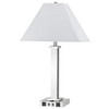 Cal Lighting 100W Metal Night Stand Lamp With 2 USB And 2 Power Outlets, On Off Rocker Base Switch - 3 of 3