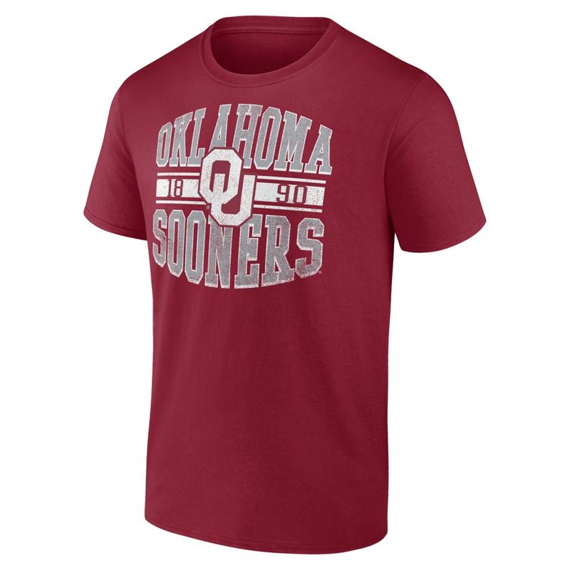 NCAA Oklahoma Sooners Men&#39;s Cotton T-Shirt, 2 of 4