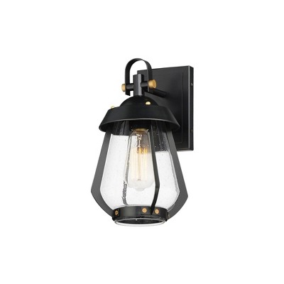 Maxim Lighting Mariner 1 - Light Wall Light in  Black/Antique Brass